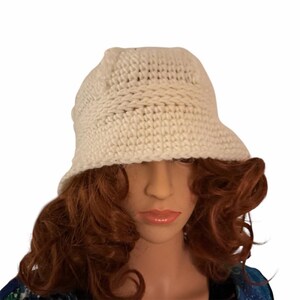 BETMAR New York A241 Vintage Brown 100% Straw Hat Mesh Flower Church Derby Vintage Betmar New York Straw Hat Organza Wide Brimmed Derby  main image 4