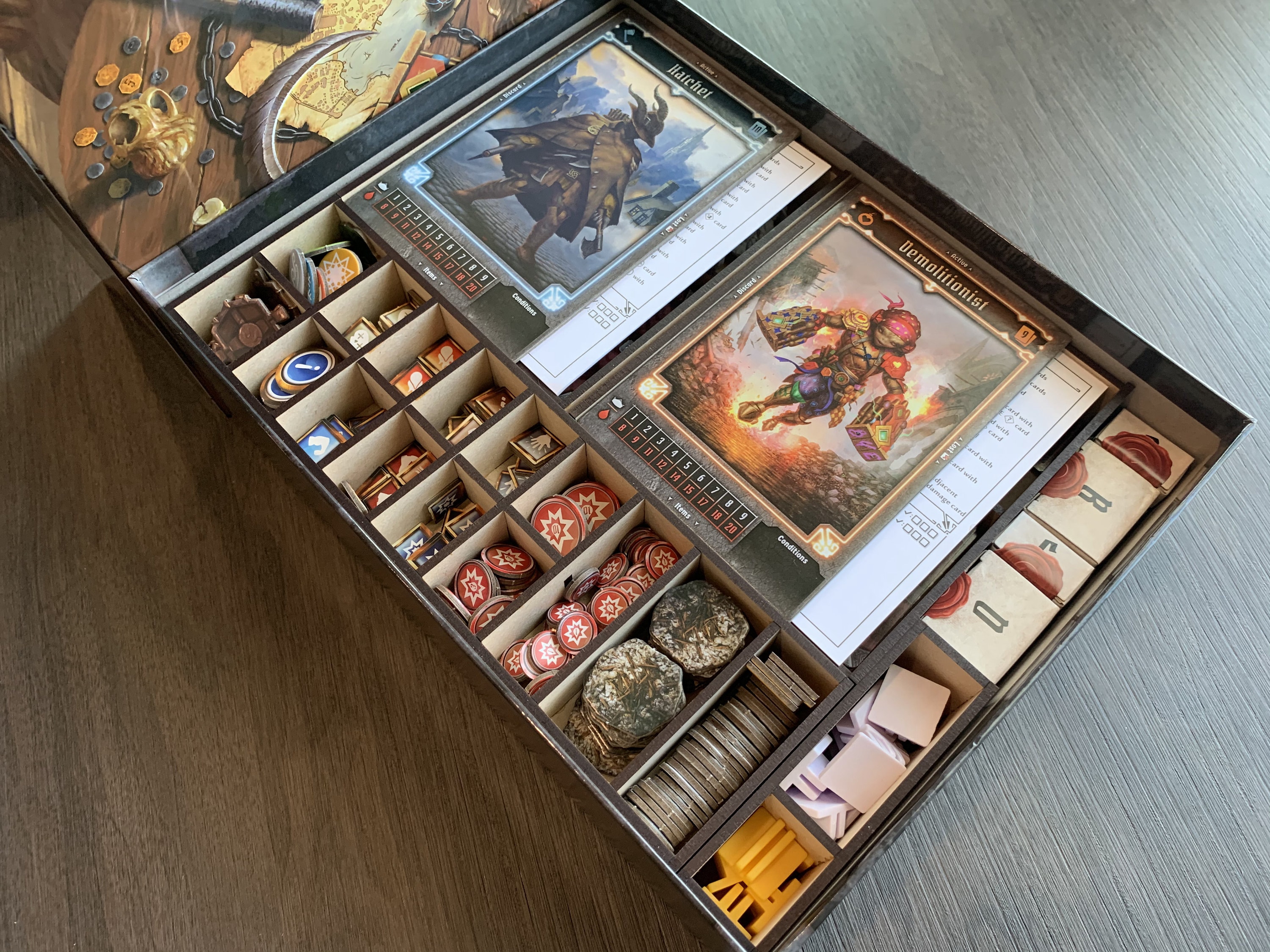 Gloomhaven Jotl Organizer Jaws of the Lion Etsy Canada