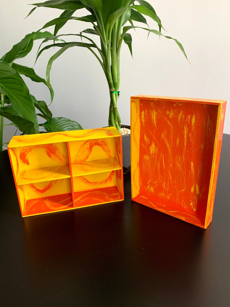 Frida Khalo Beautiful handmade wooden jewelry box with the iconic Image of the Mexican painter Frida Kahlo, Handmande Jewerly Box