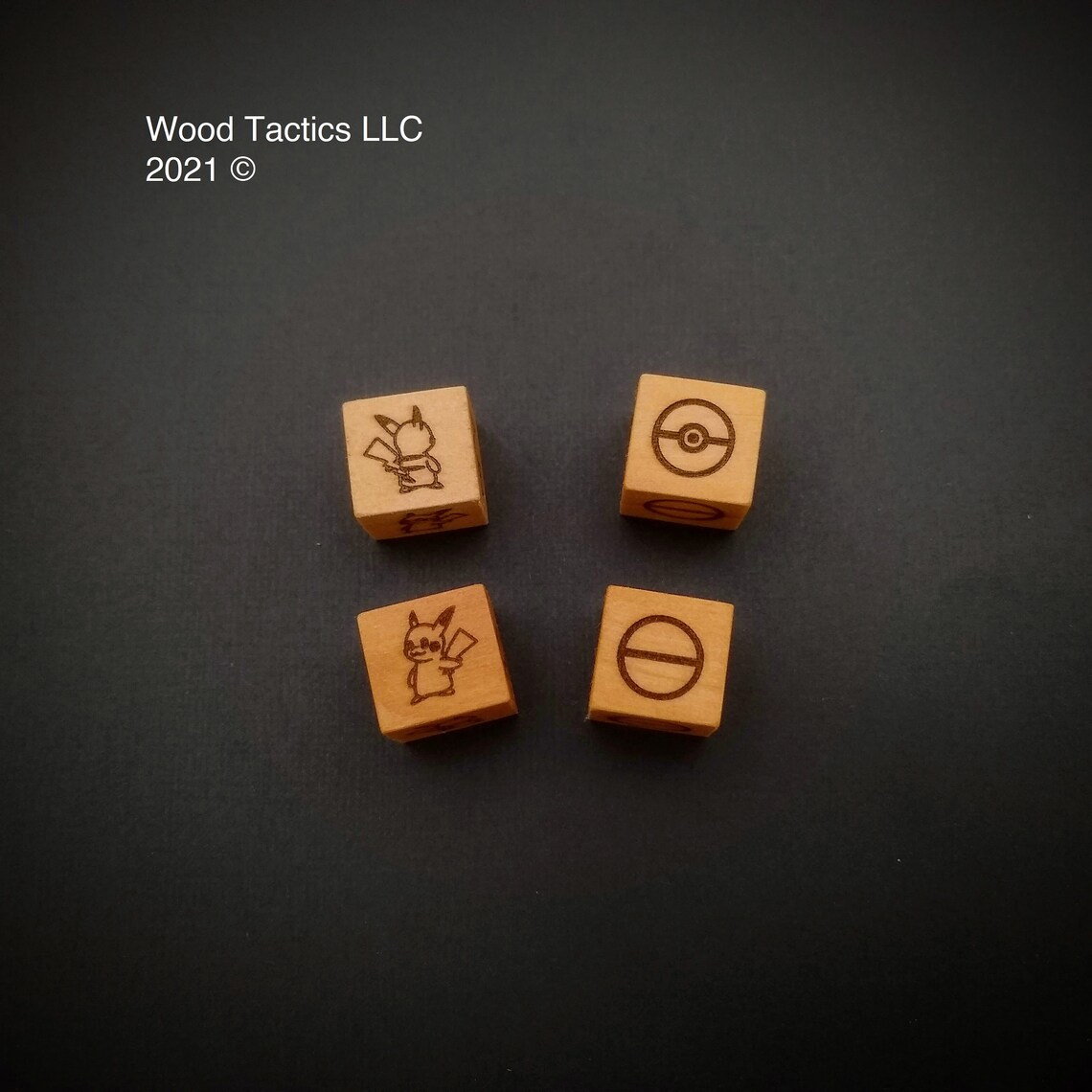 Pokemon TCG Dice Coin Flip Dice Coint Toss Dice with Pikachu Etsy