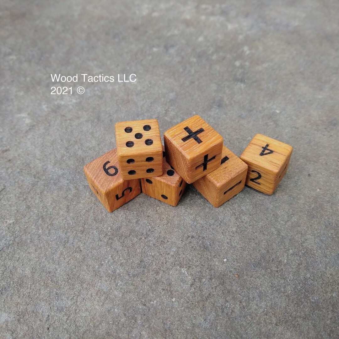 Mockernut Hickory Dice D6 LIMITED EDITION 16mm/standard Size Etsy