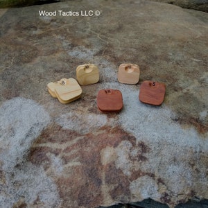 Hardwood Tracker w/One Dial, Customizable for tracking Hit Points, Boardgame scores, MtG abilities, wargame rounds, miniature game wounds