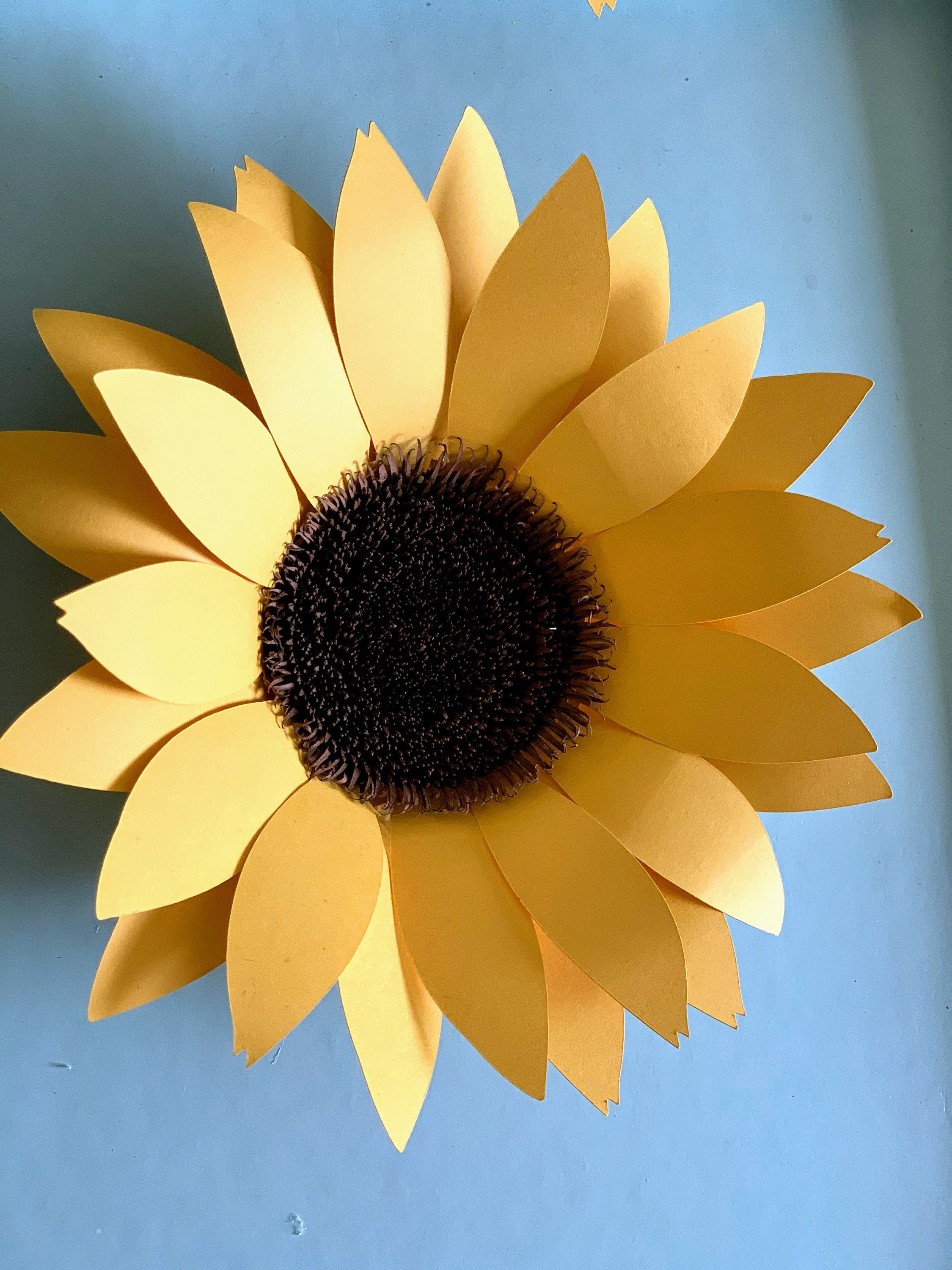 Sunflower Paper FLOWER/3D Paper Sunflower SVG DXF Etsy