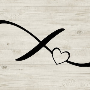 Fai da te Infinity SVG/Personalizza Infinity SVG/Personalizza il segno Infinity sui tuoi nomi Svg/Infinity Sign DIY/Infinity Love Personalizza il segno SVG