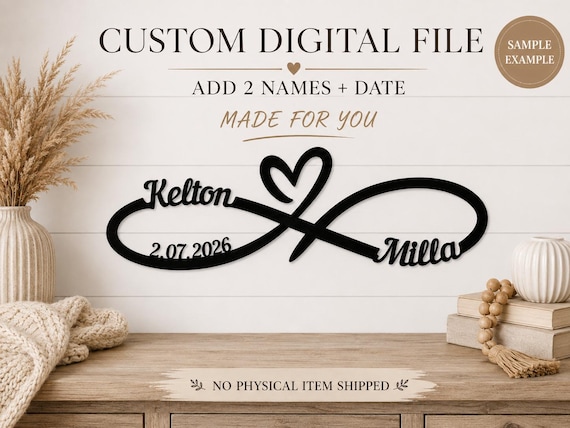 Heart Infinity Svg/personalize Heart Infinity Svg/infinity Sign