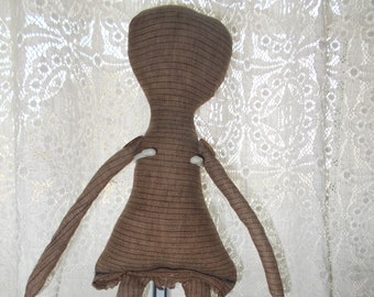 Custom Made Jess Brown Inspired Black Rag Doll