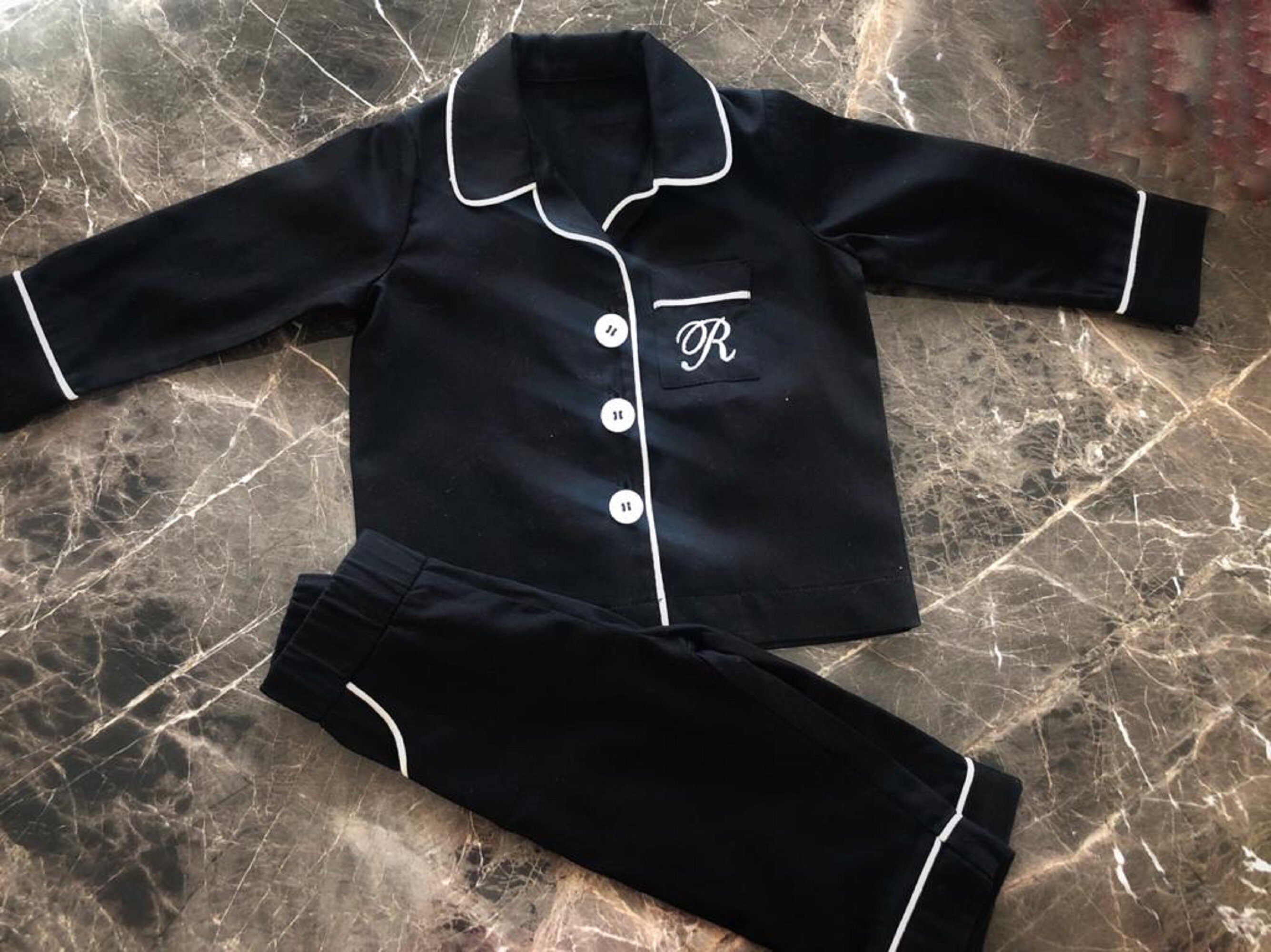 Mom and Newborn Matching Pajamas Personalized Matching Etsy