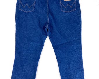 Vaqueros Wrangler vintage de los años 80: corte vaquero, corte ajustado, 42 x 30