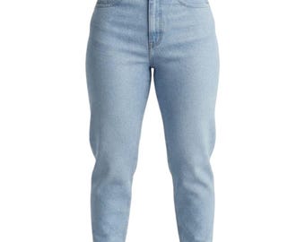 Vintage jaren 80 Anchor Blue Relaxed High Rise Jeans Dames Maat 11 Tapered Acid Wash 28 28x26