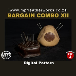 Pin Cushions COMBO XII Pattern: Hand sewn pin cushions, Easy pattern, Instant Pdf Download