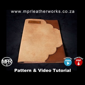 Folder Leather Hospitality: Easy Build Digital PDF Download Customized leather folder Guest house information folder