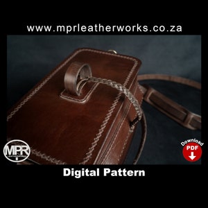 Handbag: Leather bag Leather DIY Easy pattern Leather pattern PDF download PDF pattern