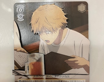 Kundenspezifische 3D-Schnitt-Bushiroad Weiss Schwarz Chainsaw Man / チェンソーマンCSM Cards - Denji