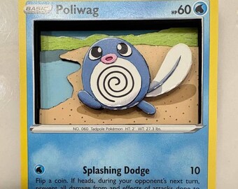 pokemon card poliwag TCG: Sun & Moon Colorless Artist Poliwag Cards | Dex -