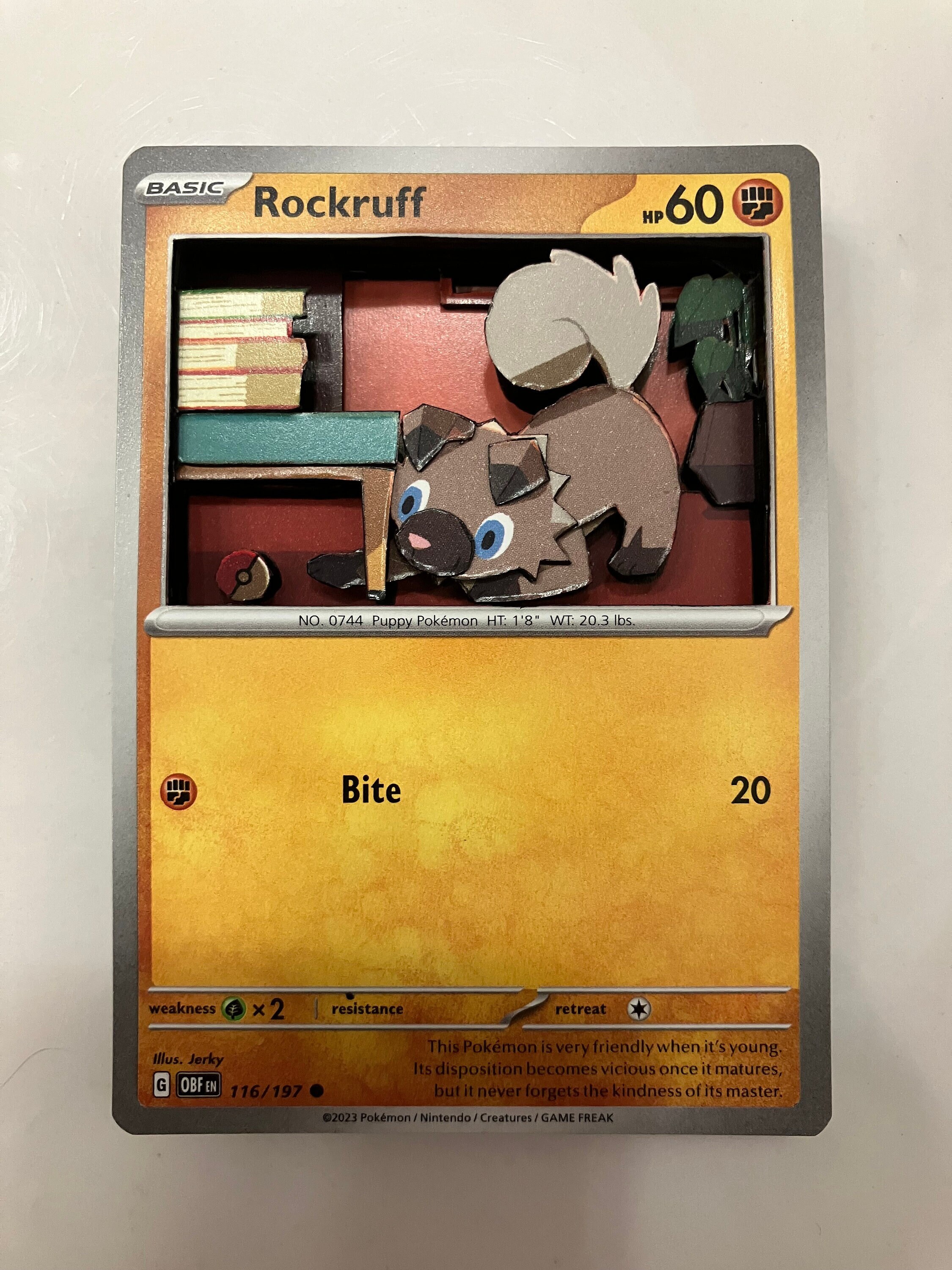 rockruff pokemon card price Rockruff Trainer Gallery Silver Tempest TG07/TG30, NM Pokemon Card main image 1