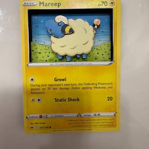 Mareep 3d Cards - Etsy
