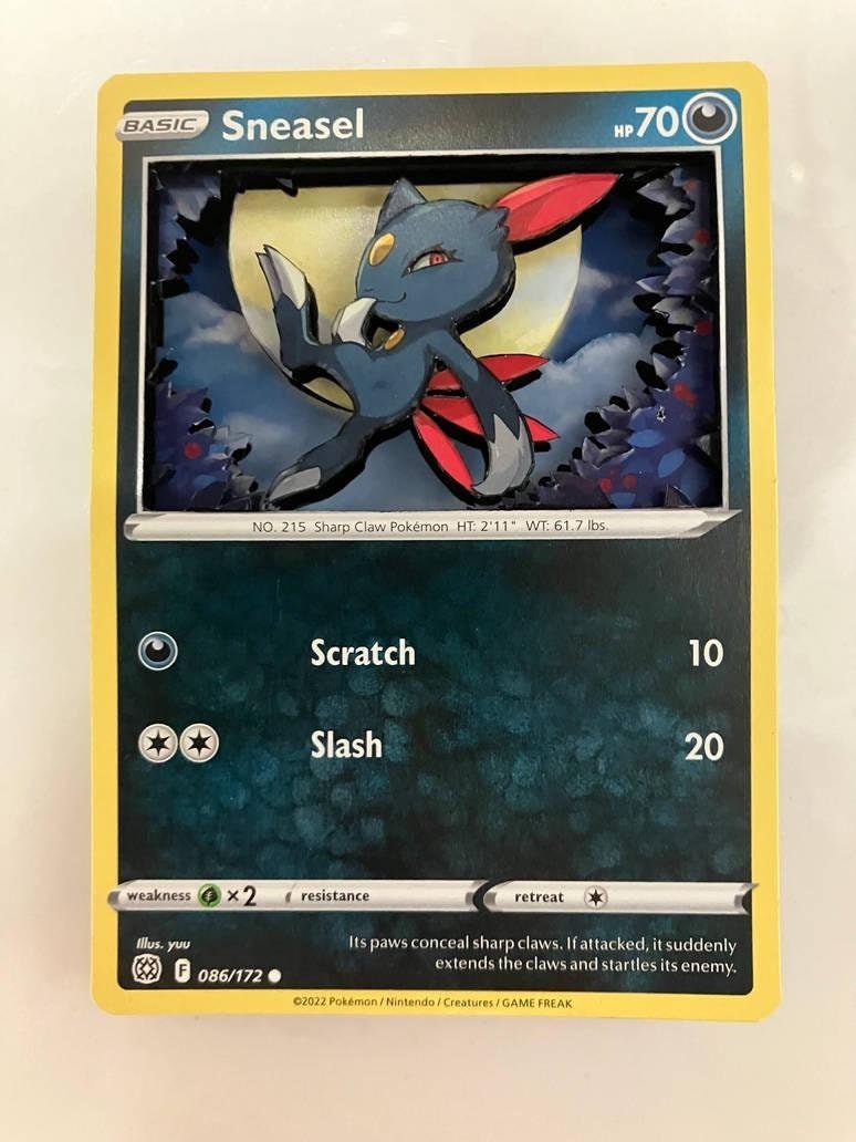 sneasel pokemon card price Pokemon - XY - Steam Siege - Sneasel main image 0