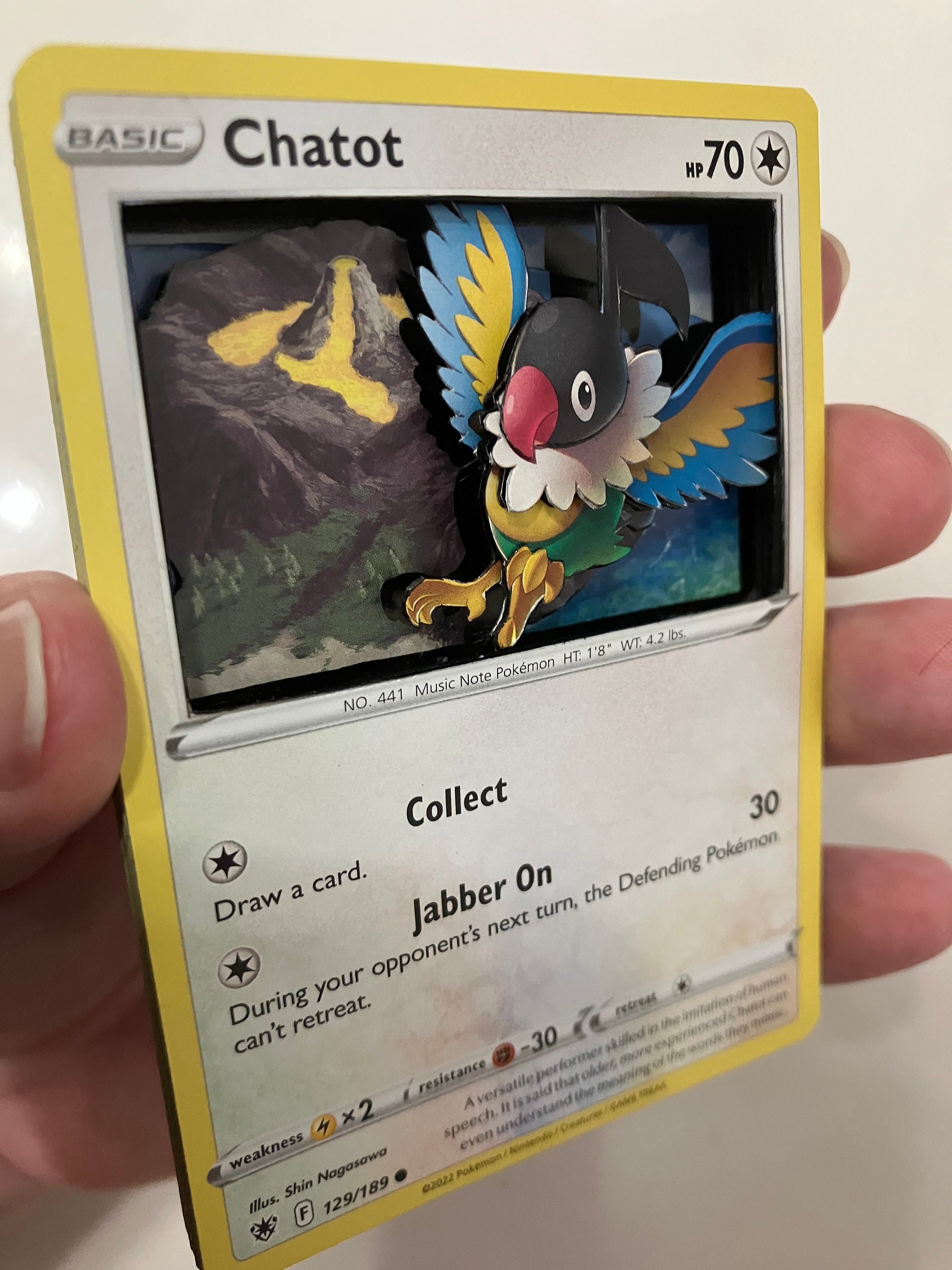 chatot pokemon card Amazon.com: Pokemon - Chatot (85/108) - BW main image 1