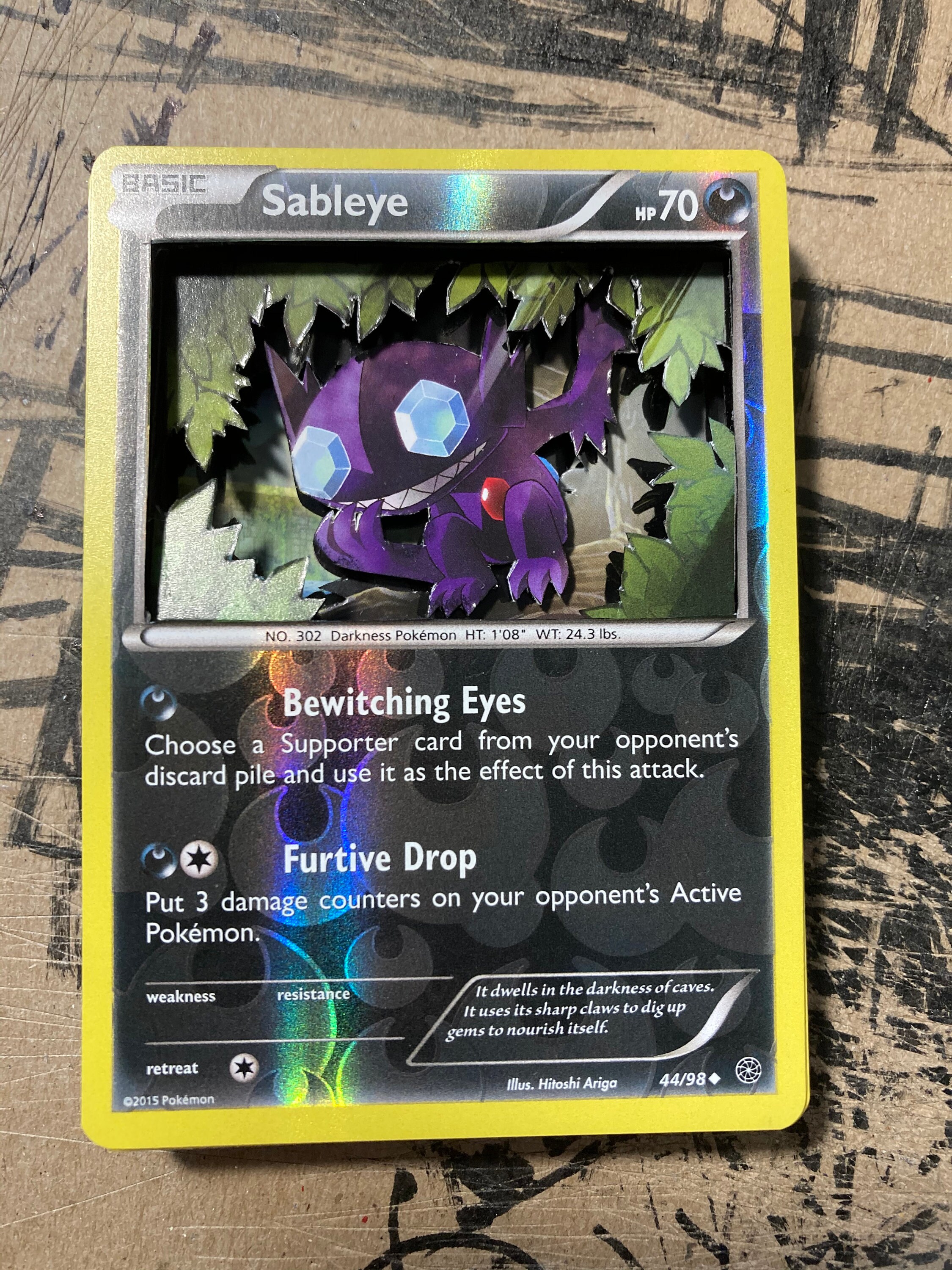 Pokemon TCG Custom 3D Card - Sableye - dral.regionlima.gob.pe