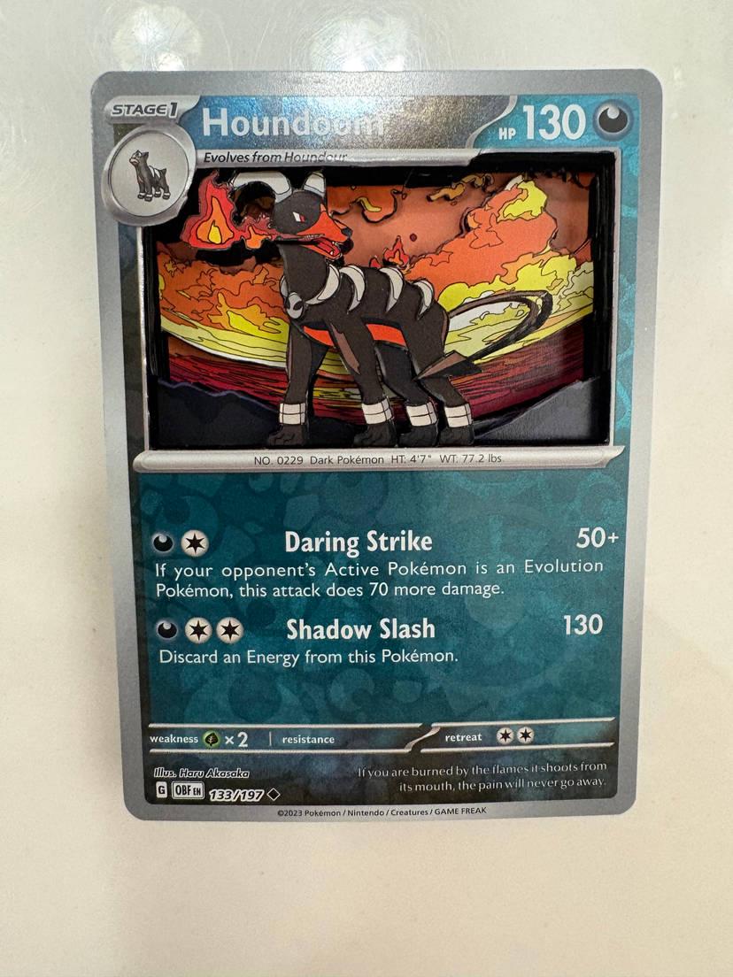 houndoom pokemon card stage 1 Amazon.com: Houndoom 034/198 - Scarlet & Violet main image 0