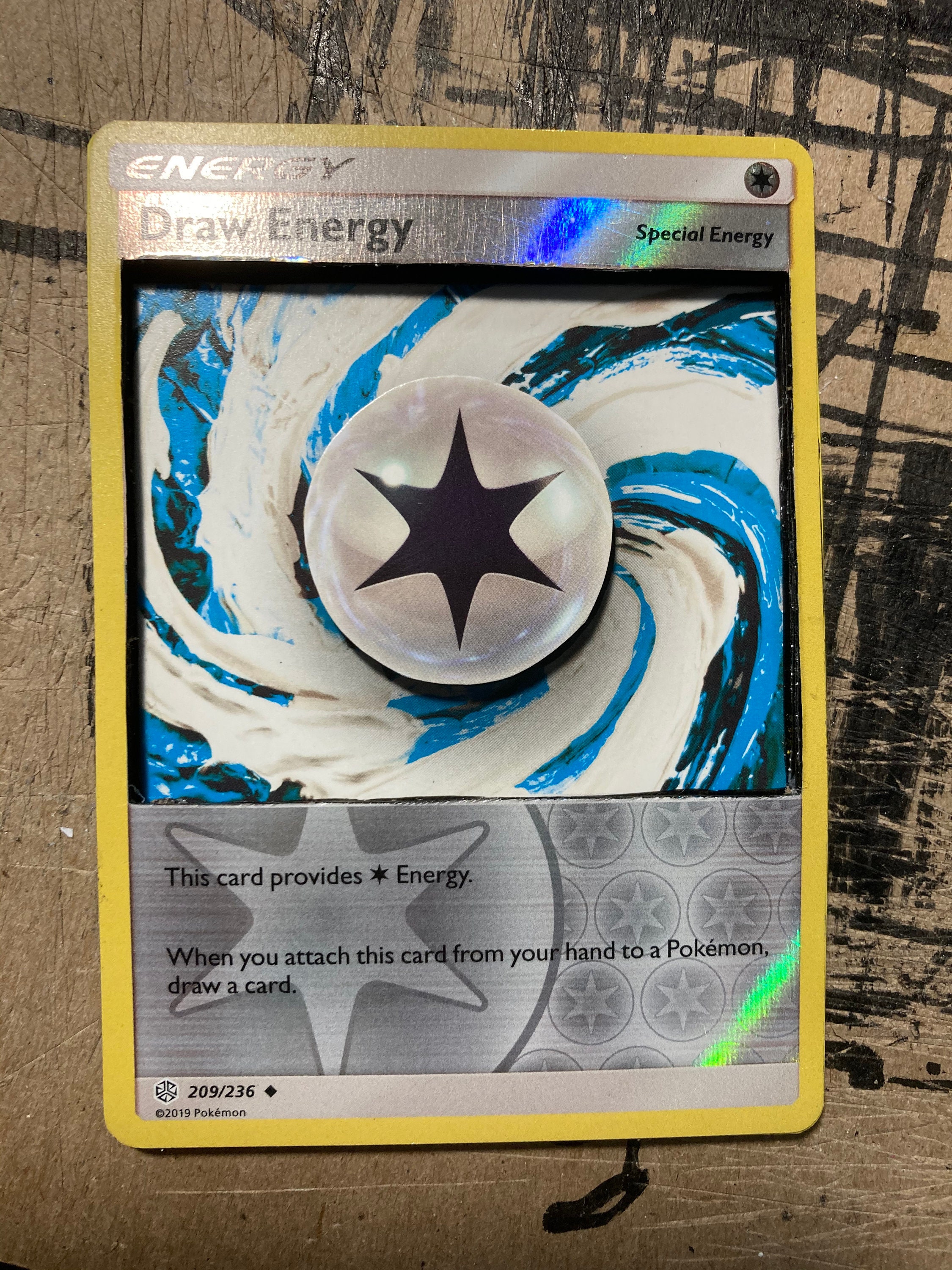 Draw Energy 209/236 Uncommon Sun & Moon Cosmic Eclipse Draw Energy 209/236 Uncommon Sun & Moon Cosmic Eclipse