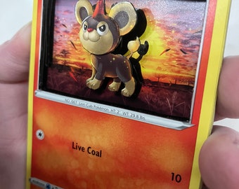 Custom Altered PKMN TCG Trading Cards 3D Pokemon Card - Litleo - 022/203  Sword & Shield SWSH Evolving Skies Singles Set - Etsy