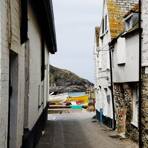 Port Isaac, Cornovaglia - Decorazione murale costiera, regalo per la casa