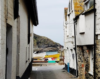 Port Isaac Cornwall - Coastal wall art home decor gift