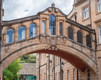 Oxford's Bridge of Sighs, art print, gift