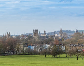 Oxford-panorama, kunstafdruk, cadeau