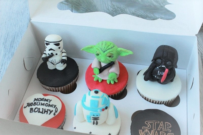 star wars cake topper figurines