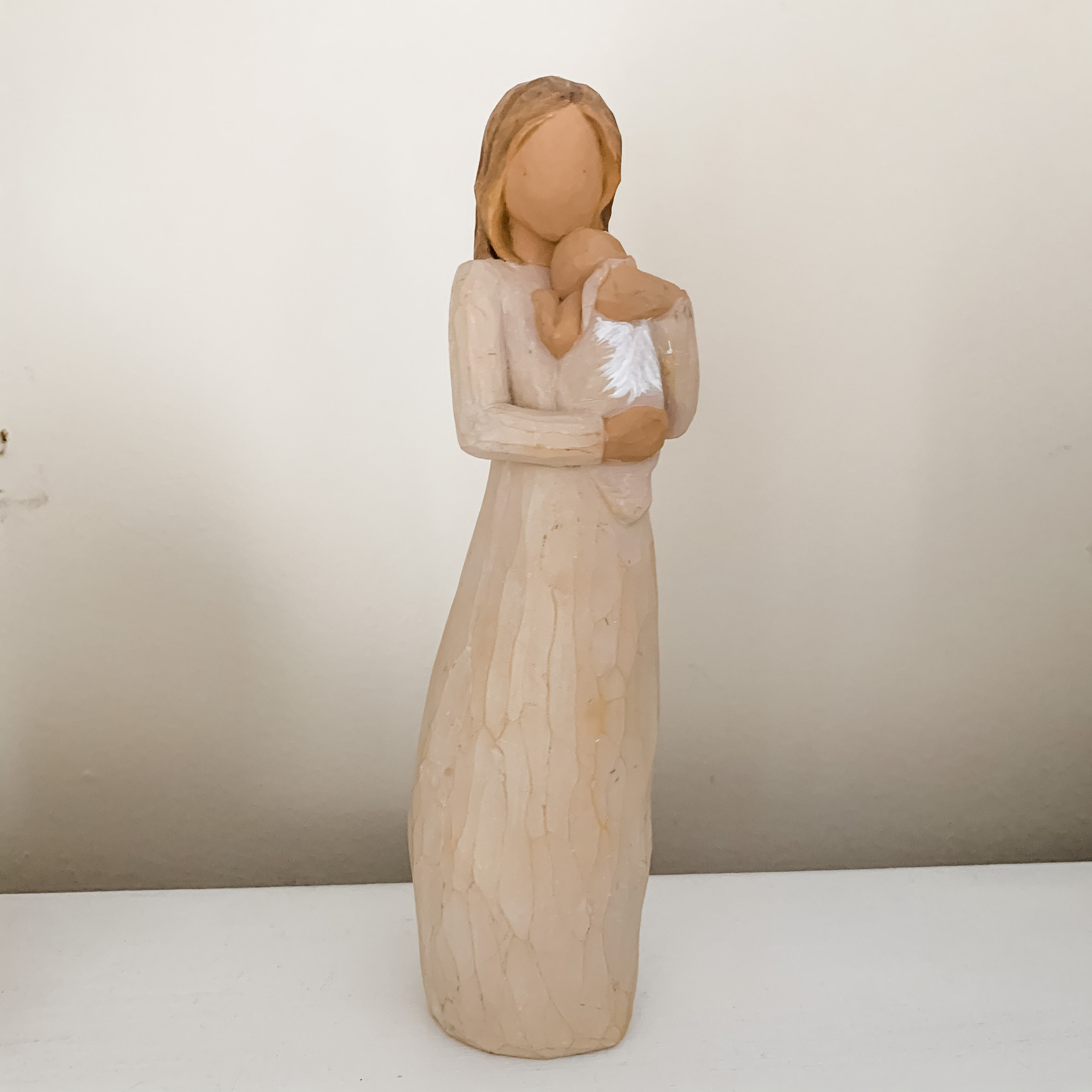 Pregnancy Infant Loss Willow Tree Hand Painted angel of Mine