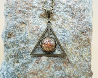 orgonite necklace