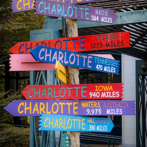 Directions to Charlotte, Charlotte, NC