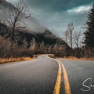 The Road Into the Alaskan Wilderness
