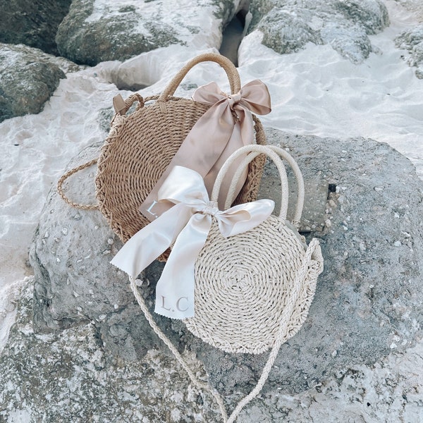 Straw Beach Bag Etsy UK