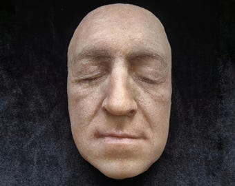 Realistic Old Man Display Model | Elderly Mannequin Head PMU Training, SFX Prop, Cosplay Shop Mask