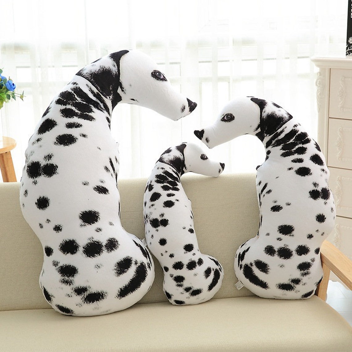 3D Print Dog Pillow Dog Plush Dog Gifts Decorative Pillow Etsy