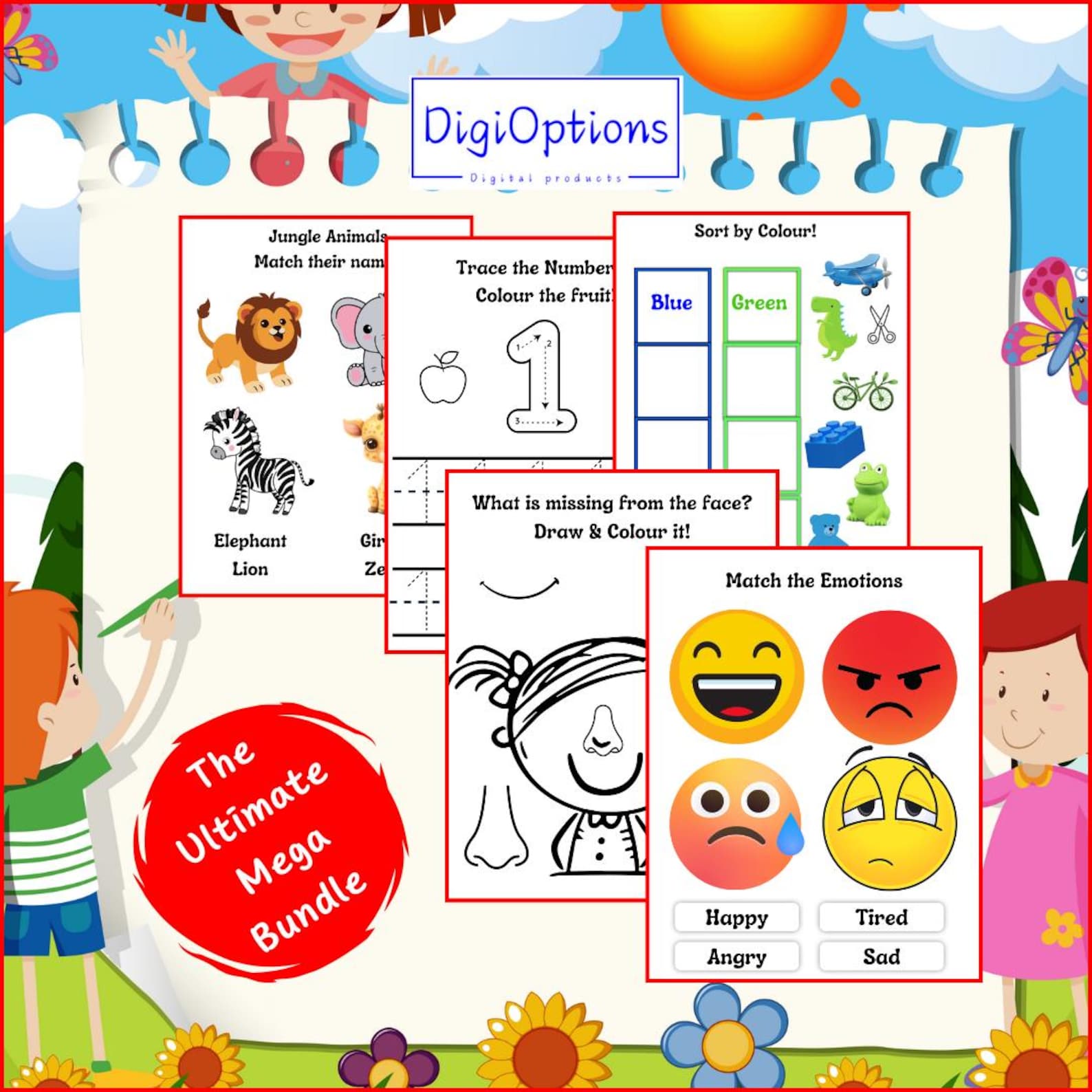 The Ultimate Mega Bundle, Digital, Educational, Toddlers, Children ...