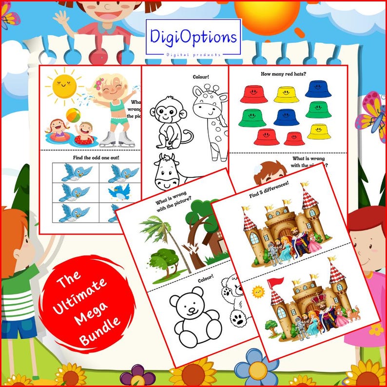 The Ultimate Mega Bundle, Digital, Educational, Toddlers, Children ...