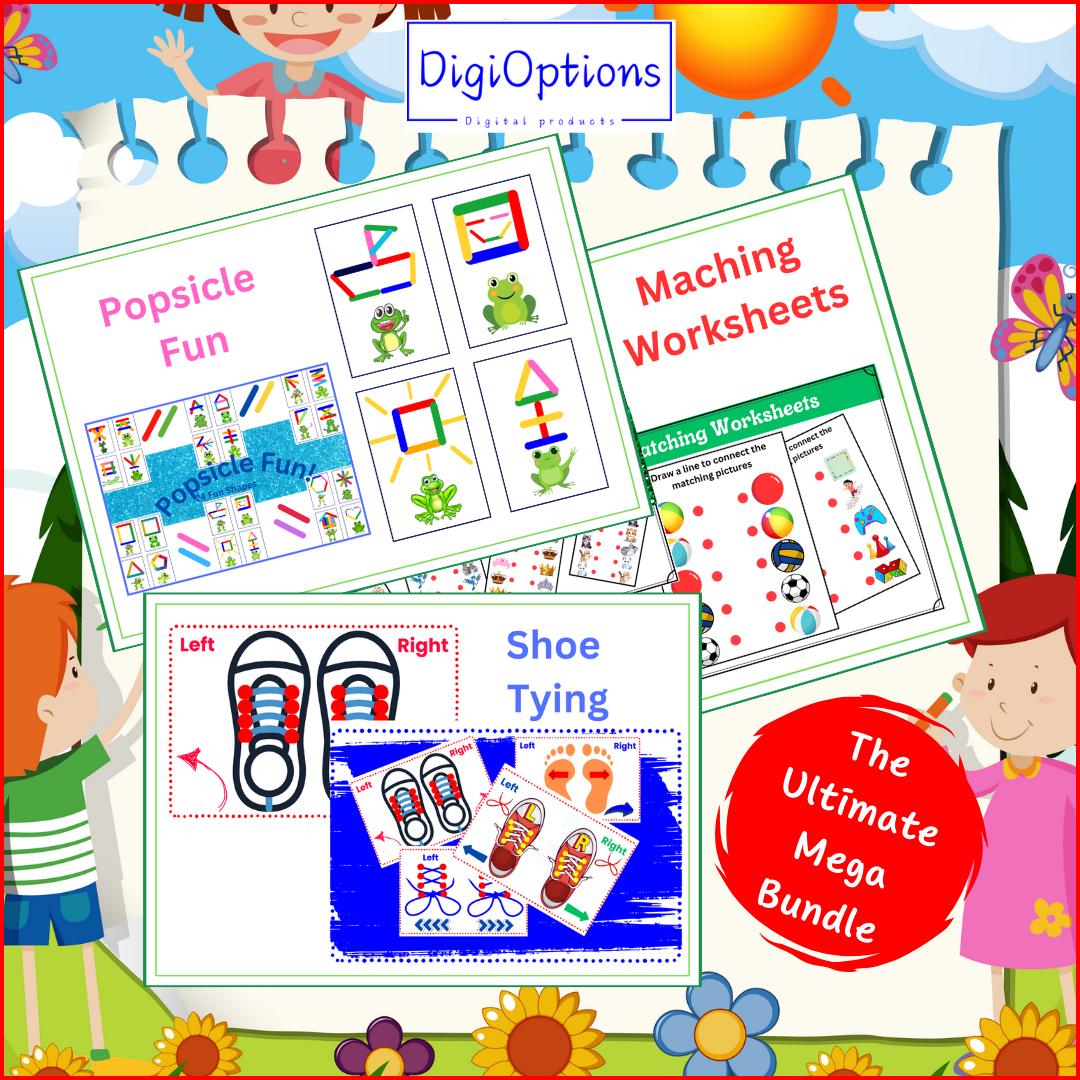 The Ultimate Mega Bundle, Digital, Educational, Toddlers, Children ...
