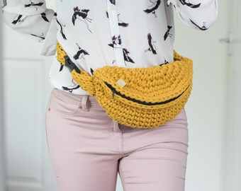 crochet fanny pack