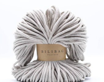sand beige cotton rope for crafts Cotton fiber cord 1m colored cotton rope cotton rope for crafting wrapped cotton rope 3.5mm cord