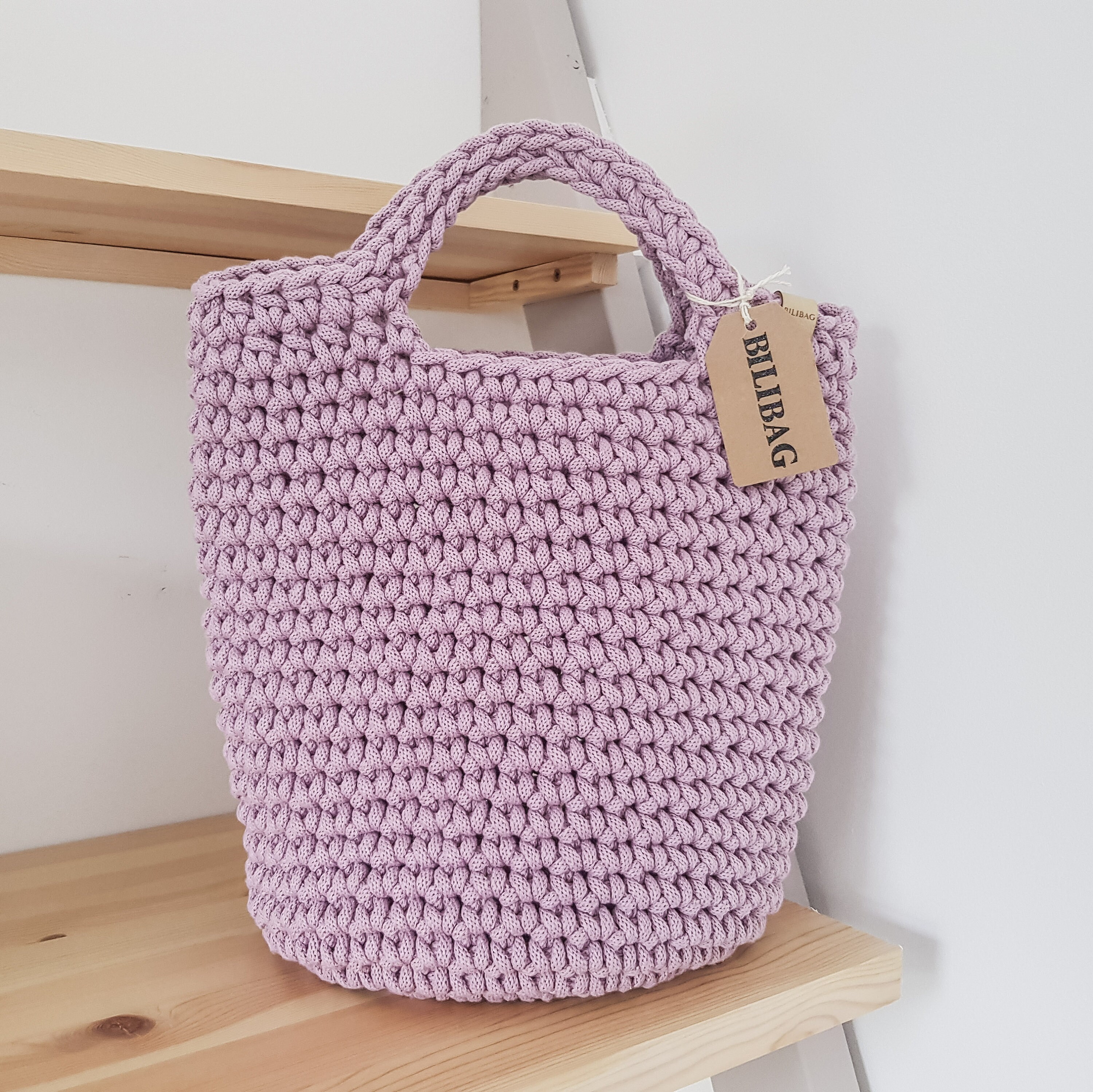 BILIBAG Crochet Handbag Tote Shopper Bag Everyday Bag | Etsy