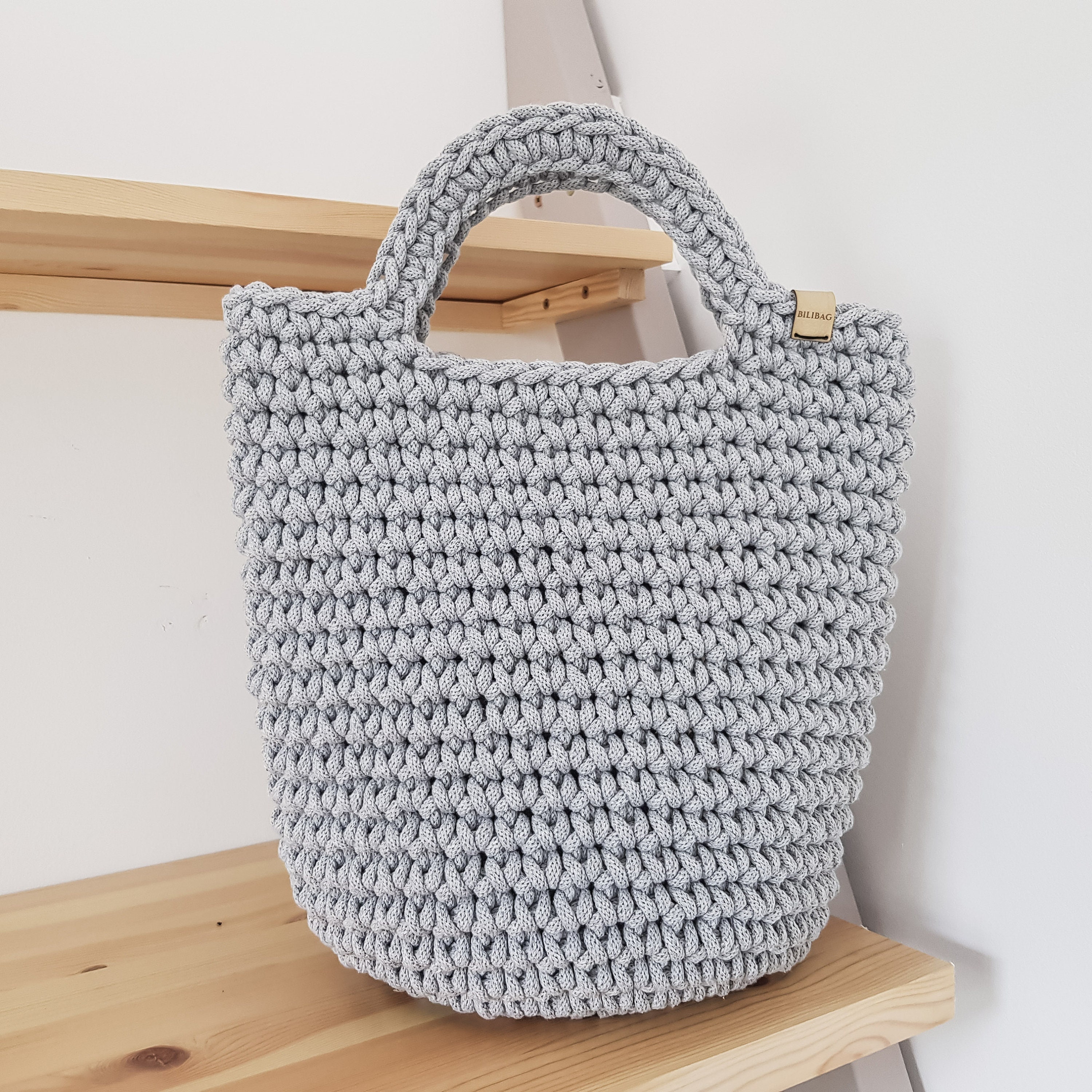 BILIBAG Crochet Handbag Tote Shopper Bag Everyday bag Etsy
