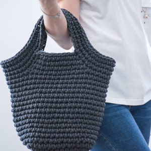 Crochet Bag PATTERN, Bilibag, Pyramid Bag, pattern & tutorial, crochet pattern. image 2