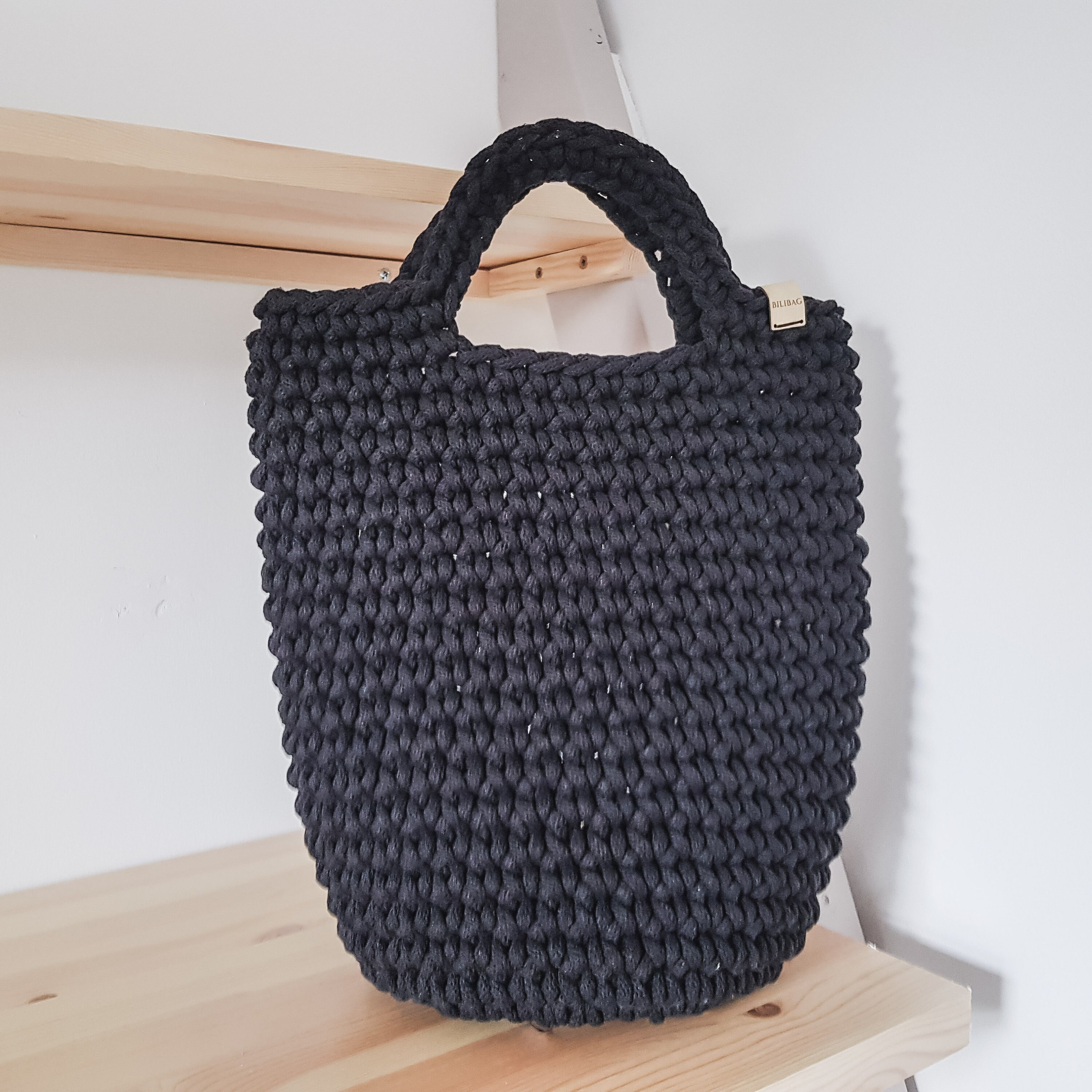 BILIBAG Crochet Handbag Tote Shopper Bag Everyday Bag Etsy