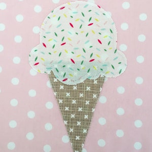 Ice Cream Appliqué Template Instant Download PDF Sewing image 2