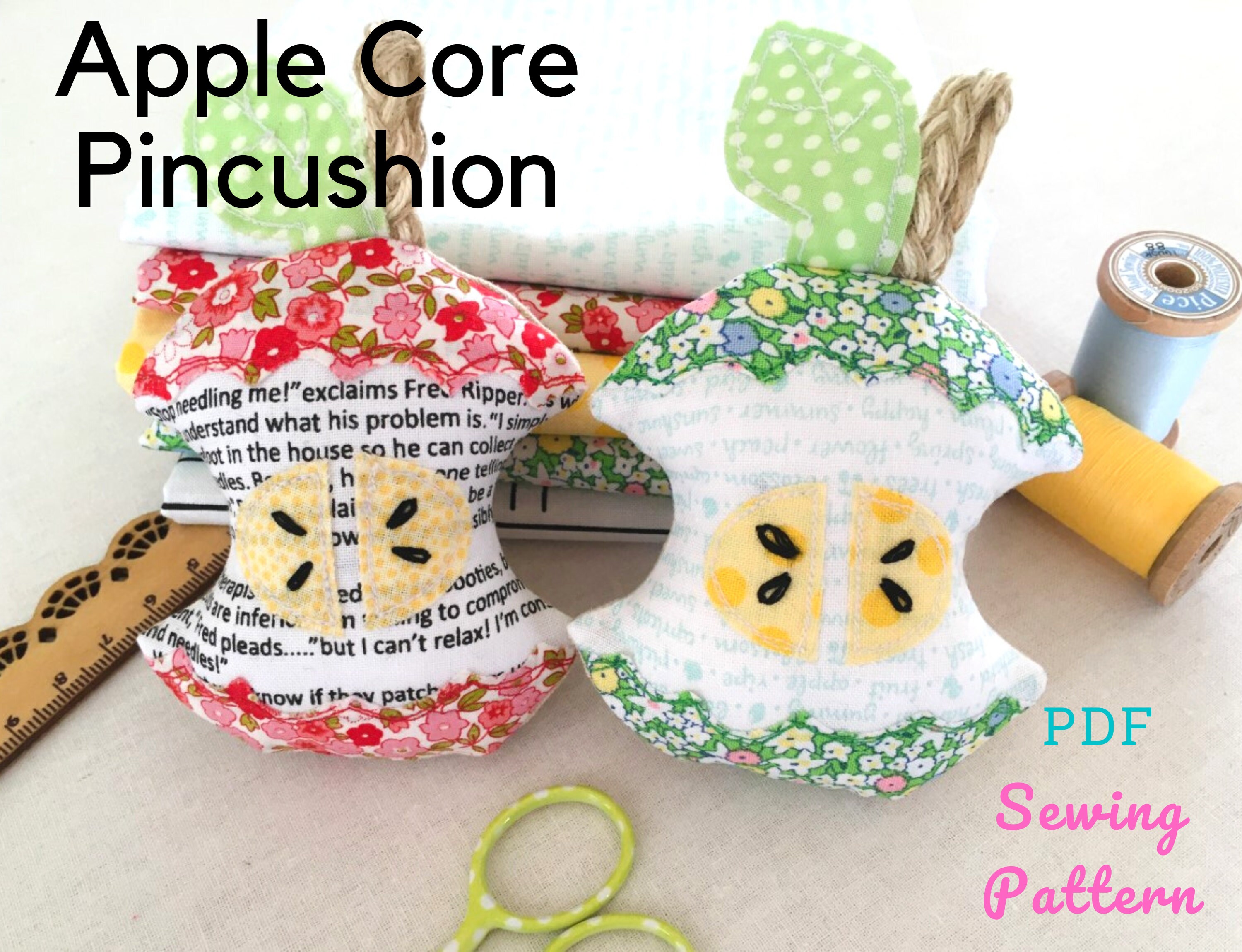 Scrappy Pincushion That Also Holds Fabric Clips – Sewing Tutorial – Sewing