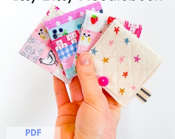 Itty Bitty NeedleBook- PDF Pattern for Small Needle Book with Snap Closure
